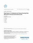 Research paper thumbnail of Paper Session I-A - Development and Testing of Scanning Probe Microscopy for the Zero-G Environment and ISS