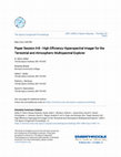 Research paper thumbnail of Paper Session II-B - High Efficiency Hyperspectral Imager for the Terrestrial and Atmospheric Multispectral Explorer