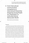 Research paper thumbnail of From intercultural communicative competence to intercultural citizenship: Preparing young people for citizenship in a culturally diverse democratic world