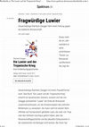 Research paper thumbnail of Fragwürdige Luwier Geoarchäologe Eberhard Zangger führt einen Feldzug gegen die etablierte Wissenschaft.