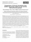 Research paper thumbnail of Comparison of the gut microbiota from soldier and worker castes of the termite Reticulitermes grassei