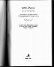 Research paper thumbnail of Edição de "Cartas Espirituais" de Frei António das Chagas - Recensão de Maria Lucília Gonçalves Pires, in Românica n.º 10 (2001), pp. 279-281