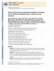 Research paper thumbnail of Down syndrome serum screening also identifies an increased risk for multicystic dysplastic kidney, two-vessel cord, and hydrocele