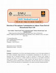 Research paper thumbnail of Detection of Mycoplasma Contamination in Adipose Tissue Derived Mesenchymal Stem Cells