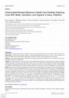 Research paper thumbnail of Antimicrobial Resistant Bacteria in Health Care Facilities: Exploring Links With Water, Sanitation, and Hygiene in Gaza, Palestine