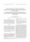 Research paper thumbnail of La elección lingüística en la moneda, ¿un marcador de identidades? Casos de incoherencia entre las leyendas monetarias y el registro epigráfico