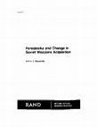 Research paper thumbnail of Perestroika and change in Soviet weapons acquisition