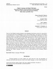 Research paper thumbnail of Filipino Language and Filipino Philosophy from the Perspective of Four Professors from the South: Interviews with Leonardo Mercado, Ryan Maboloc, Ruby Suazo, and Jeffry Ocay (with FK Raterta, JP Paña and JC Quebec)