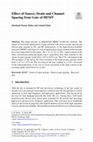 Research paper thumbnail of Effect of Source, Drain and Channel Spacing from Gate of HEMT