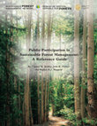 Research paper thumbnail of Public Participation in Sustainable Forest Management: A Reference Guide