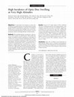 Research paper thumbnail of High Incidence of Optic Disc Swelling at Very High Altitudes