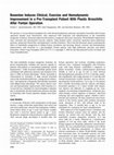 Research paper thumbnail of Bosentan Induces Clinical, Exercise and Hemodynamic Improvement in a Pre-Transplant Patient With Plastic Bronchitis After Fontan Operation