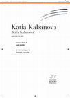 Research paper thumbnail of La drammaturgia stratificata di K&#225;&#357;a Kabanov&#225