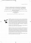 Research paper thumbnail of Un nuevo método para la estimación de la abundancia de Paracentrotus lividus en yacimientos arqueológicos