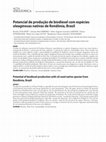 Research paper thumbnail of Potencial de produção de biodiesel com espécies oleaginosas nativas de Rondônia, Brasil