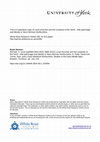 Research paper thumbnail of Local Churches and the Conquest of the North: Elite Patronage and Identity in Saxo-Norman Northumbria