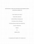 Research paper thumbnail of Transnational actors and anti-poverty policymaking in Ghana : An ideational perspective