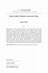 Research paper thumbnail of Medya İçeriğinin Psikolojisi: Kuramsal Bir Altyapı