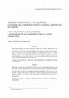 Research paper thumbnail of Militantes Sindicales en Jujuy, Argentina. Un Estudio Del Compromiso Político Desde La Perspectiva De Carrera