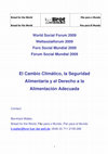 Research paper thumbnail of Seguridad Alimentaria y el Derecho a la Alimentación Adecuada