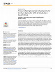 Research paper thumbnail of Pressure flaking to serrate bifacial points for the hunt during the MIS5 at Sibudu Cave (South Africa)