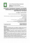 Research paper thumbnail of Formulation, Development, Evaluation and Solubility Enhancement of Lercanidipine Hydrochloride by Solid Dispersion Techniques