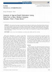 Research paper thumbnail of Analysis of Age-at-Death Estimation Using Data from a New, Modern Autopsy Sample-Part I: Pubic Bone*,†