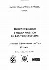 Research paper thumbnail of Orden religioso y orden político en las Tres Culturas