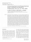 Research paper thumbnail of A Bioarchaeological and Biogeochemical Study of Warfare and Mobility in Andahuaylas, Peru (ca. ad 1160-1260)