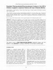 Research paper thumbnail of Population Pharmacokinetic/Pharmacodynamic Analysis of the DPP-4 Inhibitor Linagliptin in Japanese Patients with Type 2 Diabetes Mellitus