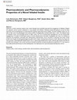 Research paper thumbnail of Pharmacokinetic and pharmacodynamic properties of stimulants: implications for the design of new treatments for ADHD