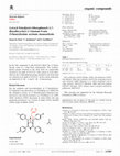 Research paper thumbnail of 2,4,6,8-Tetrakis(4-chlorophenyl)-3,7-diazabicyclo[3.3.1]nonan-9-one O -benzyloxime acetone monosolvate