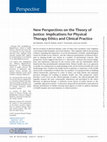 Research paper thumbnail of New Perspectives on the Theory of Justice: Implications for Physical Therapy Ethics and Clinical Practice