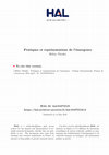 Research paper thumbnail of Pratiques et représentations de l'émergence