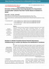 Research paper thumbnail of Standart k-ϵ Modeli Temelinde Eksenel Simetrik Sıkıştırılamaz Türbülanslı Akış Isı Transferi için Boyutsuz Ana Denklemlerin Türetilmesi