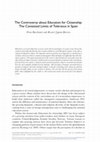 Research paper thumbnail of The Controversy about Education for Citizenship: The Contested Limits of Tolerance in Spain