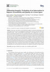 Research paper thumbnail of Addressing Inequity: Evaluation of an Intervention to Improve Accessibility and Quality of a Green Space