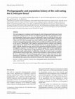 Research paper thumbnail of Phylogeography and population history of the crab-eating fox (Cerdocyon thous)