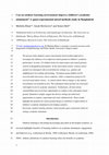 Research paper thumbnail of Can an Outdoor Learning Environment Improve Children’s Academic Attainment? A Quasi-Experimental Mixed Methods Study in Bangladesh