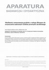 Research paper thumbnail of Możliwości zastosowania grzybów z rodzaju Rhizopus do oczyszczania wybranych ścieków przemysłu skrobiowego Applica on of Rhizopus fungi for biodegrada on of starch industry wastewaters