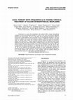 Research paper thumbnail of Local Therapy with Imiquimod as a Possible Medical Treatment of Vulvar Intraepithelial Neoplasms