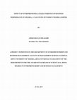 Research paper thumbnail of EFFECT OF ENTREPRENEURIAL CHARACTERISTICS ON BUSINESS PERFORMANCE IN NIGERIA: A CASE STUDY OF FOODCO NIGERIA LIMITED