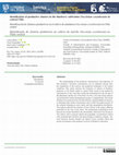 Research paper thumbnail of Identification of productive clusters in the blueberry cultivation (Vaccinium corymbosum) in central Chile