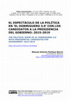 Research paper thumbnail of El espectáculo de la política en 'El Hormiguero 3.0' con los candidatos a la presidencia del Gobierno: 2015-2019