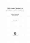 Research paper thumbnail of La pancia e le sue polirematiche: Analisi del significato e del semantic prosody di alcuni usi emergenti