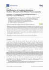 Research paper thumbnail of Wear Behavior of Graphene-Reinforced Alumina–Silicon Carbide Whisker Nanocomposite