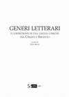 Research paper thumbnail of Rimaneggiamenti di un’opera teatrale di derivazione spagnola: La vita è un sogno di Giacinto Andrea Cicognini