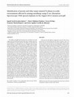 Research paper thumbnail of Identification of jarosite and other major mineral Fe phases in acidic environments affected by mining-metallurgy using X-ray Absorption Spectroscopy: With special emphasis on the August 2014 Cananea acid spill