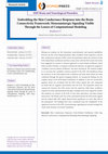 Research paper thumbnail of Embedding the Skin Conductance Response into the Brain Connectivity Framework: Monoaminergic Signaling Visible Through the Lenses of Computational Modeling