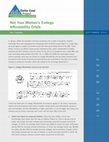 Research paper thumbnail of Not Your Mother's College Affordability Crisis. Issue Brief